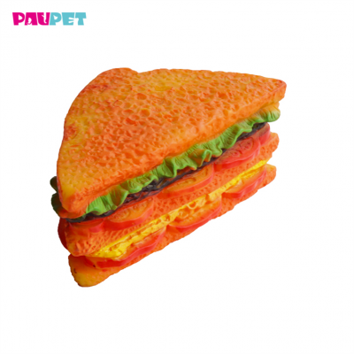 Favourite 2020 Toy Best Selling Dog Products Sandwich Vinyl Pet Toy