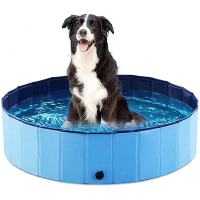 Foldable Dog Pet Bath Pool Collapsible Dog Pet Pool Bathing Tub Kiddie Pool for Dogs Cats and Kids